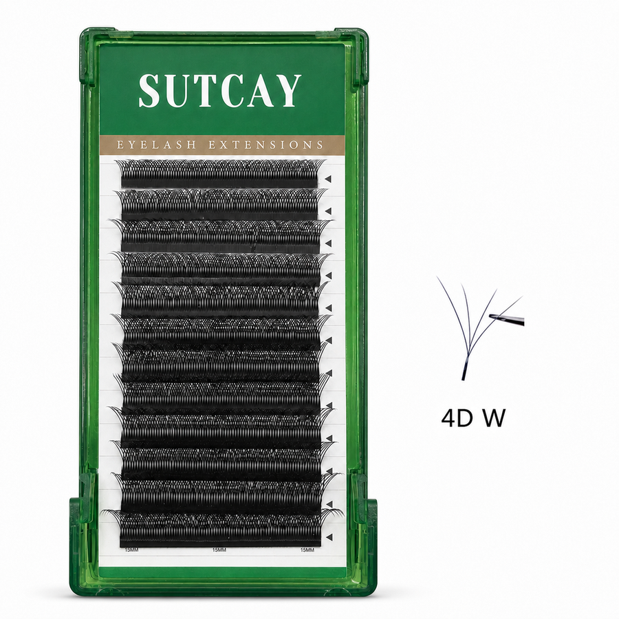 SUTCAY 4D W Lash Extensions 0.07mm