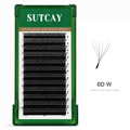 SUTCAY 6D W lash extensions tray with authentic single fan structure