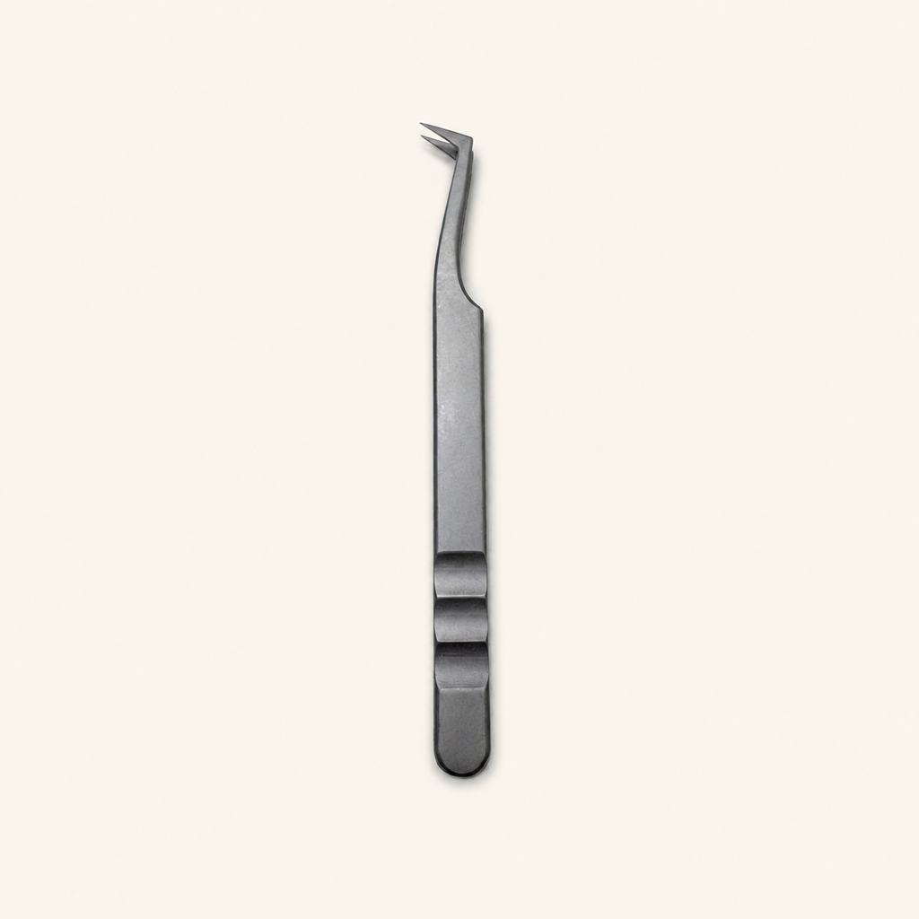 SUTCAY 7-shaped precision lash tweezer, real product