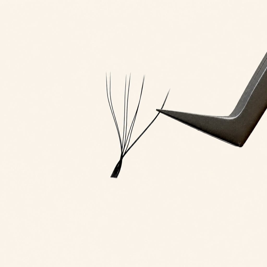 SUTCAY 7-shaped lash tweezer precision pickup performance