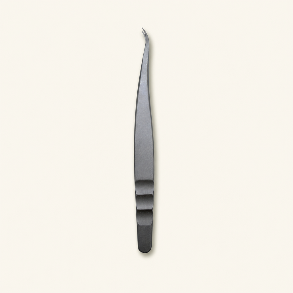 SUTCAY curved precision isolation lash tweezer, real product