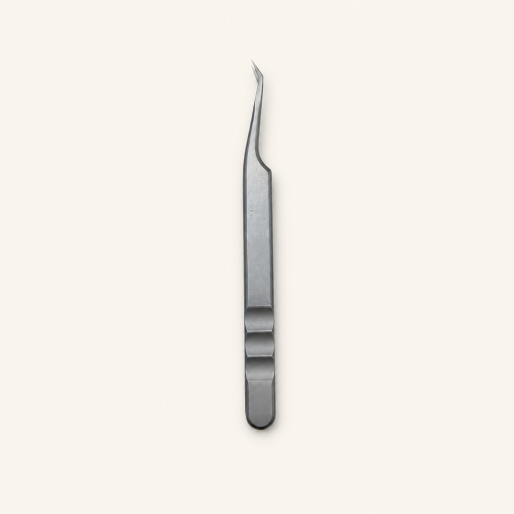 SUTCAY L-shape slim volume lash tweezer, real product
